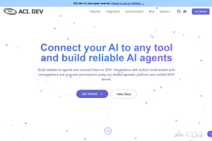 ACI.dev – 为AI智能体设计的开源MCP基础设施平台