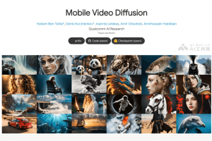 MobileVD – 首个针对移动设备优化的视频扩散模型