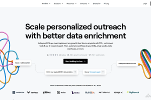 clay – AI营销平台，自动推测竞对、挖掘有效的准确性的客户线索数据