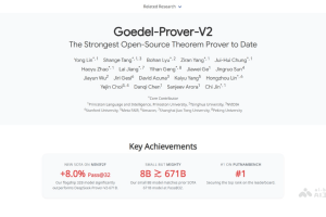 Goedel-Prover-V2 – 普林斯顿联合清华等开源的定理证明模型