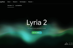 Lyria 2 – DeepMind 推出的 AI 音乐生成模型