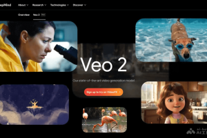 Veo 2 – 谷歌 DeepMind 推出的 AI 视频生成模型，支持高达 4K 分辨率