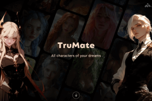 TruMate – AI虚拟社交应用，提供个性化虚拟角色沉浸式互动