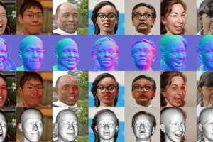 Pixel3DMM – 慕尼黑联合伦敦大学等推出的3D人脸重建框架