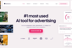 AdCreative.ai – AI广告创意生成工具，批量生成广告素材