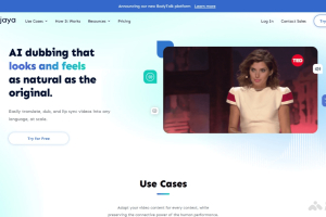 BodyTalk – AI视频配音工具，自动适配新语音的唇形、面部表情和肢体动作