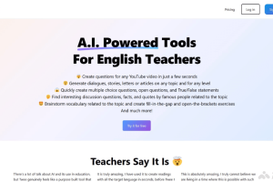 twee – 专门为英语教师打造的AI备课助手，自定义生成教学素材及习题