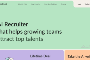 potis.ai – AI招聘平台，智能面试辅助记录和分析面试笔记