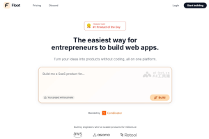 Floot – 无代码AI Web应用开发平台，提供全栈集成