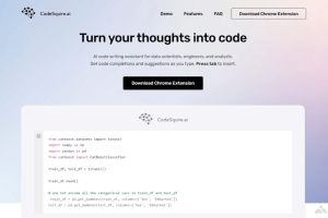 CodeSquire.ai – AI编程助手，实时自动代码补全、注释智能生成代码