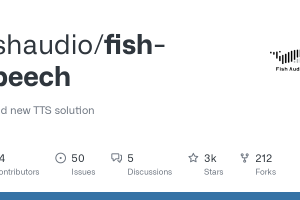 Fish Speech – 开源的高效文本到语音合成TTS工具