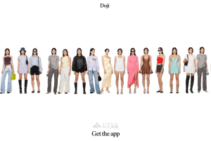 Doji – AI虚拟试衣应用，支持查看其他产品链接上身效果