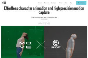 Move AI – AI动作捕捉工具，支持普通2D视频转为3D运动数据