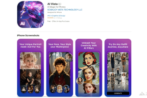 AI Vista – AI艺术应用，普通照片转化为风格化的艺术作品