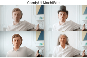ComfyUI-MochiEdit – 开源的AI视频编辑工具，支持视频转视频和局部编辑