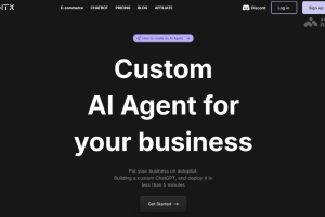 AgentX – AI聊天应用开发平台，无代码构建定制化AI代理