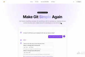 GitFriend – AI GitHub助手，自动生成定制化README文件