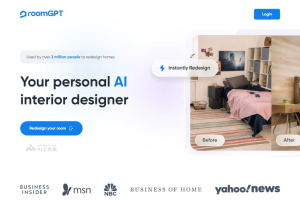 roomGPT – AI室内设计工具，几秒内生成多种室内设计方案