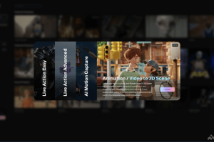 Wonder Animation – 视频序列转换成3D动画场景的AI解决方案