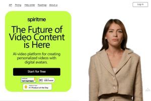 spiritme – AI数字化身创建平台，5分钟视频生成逼真的数字化身