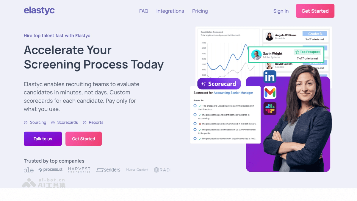 elastyc – AI招聘工具，智能匹配候选人与职位需求插图