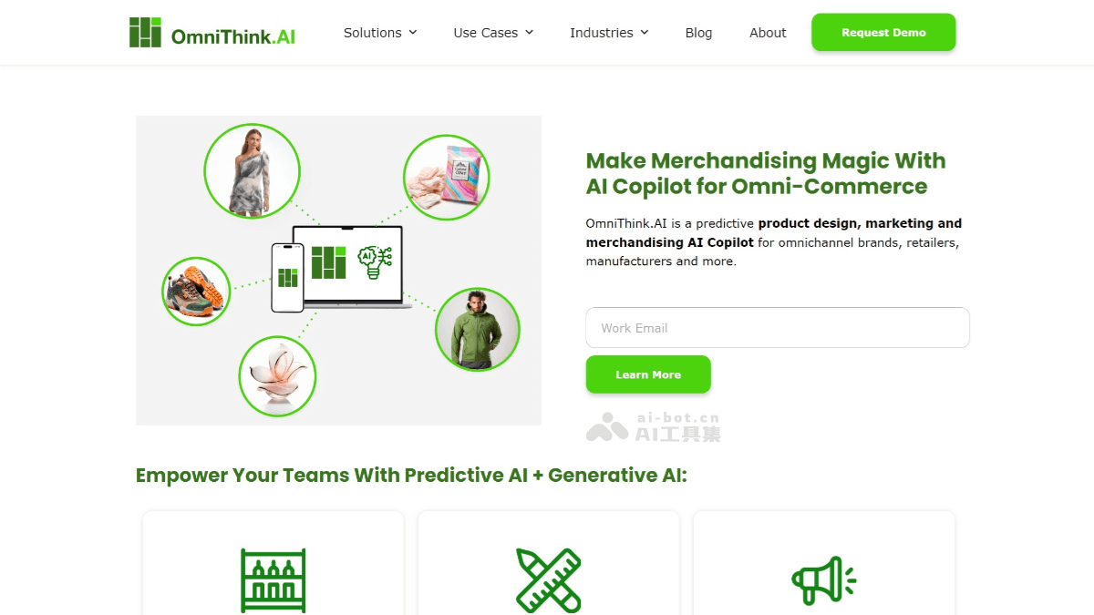 OmniThink.AI – 专注于零售和消费品行业生成预测结果的AI平台插图