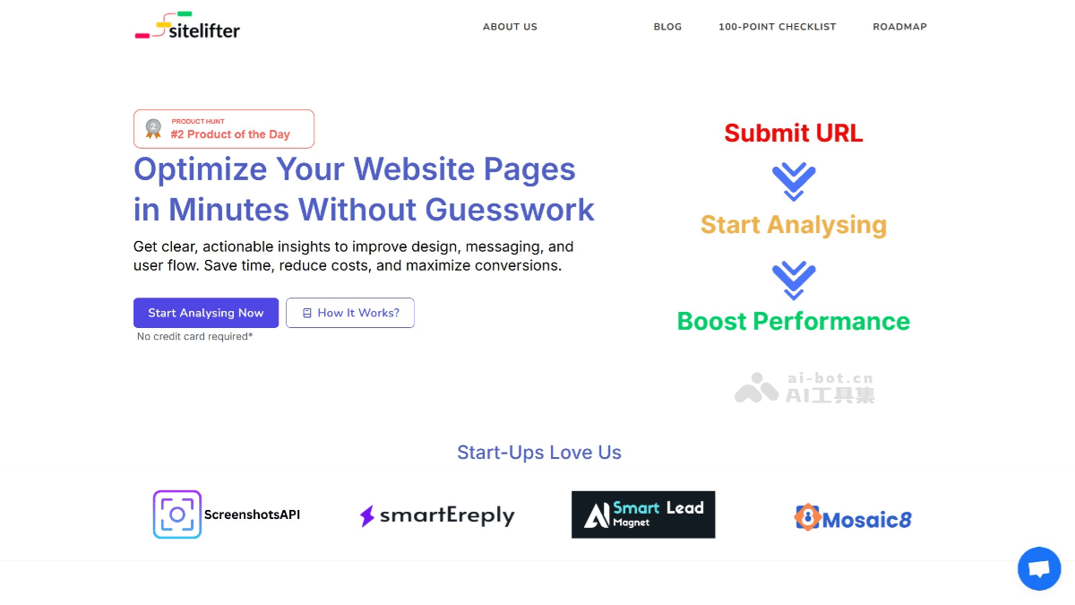 Sitelifter – AI网站优化工具，分析页面发现设计缺陷、信息传递等问题插图