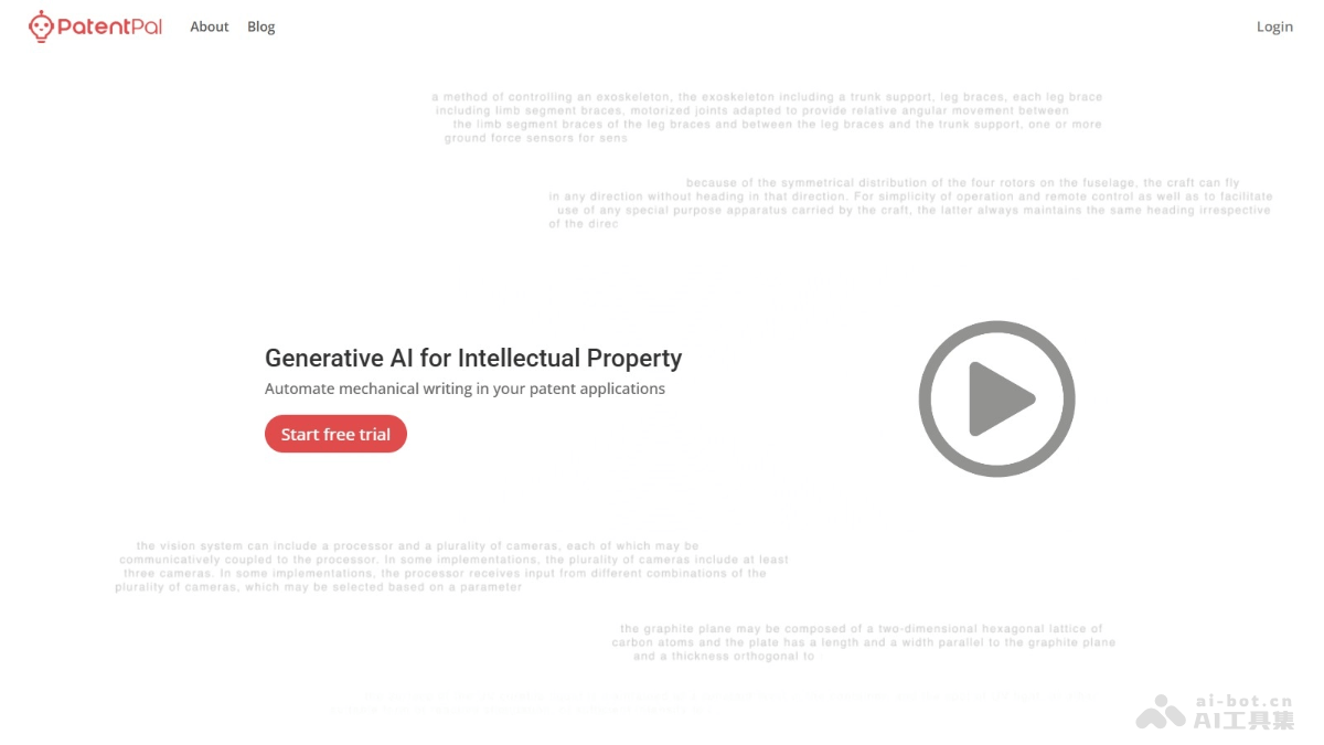 PatentPal – AI专利生成工具，一键生成完整专利申请草稿插图