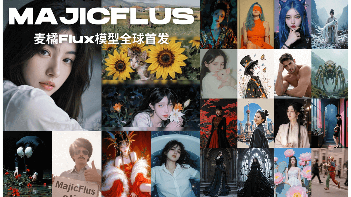 麦橘超然 – 麦橘推出的AI文生图模型，基于 Flux.1 架构插图