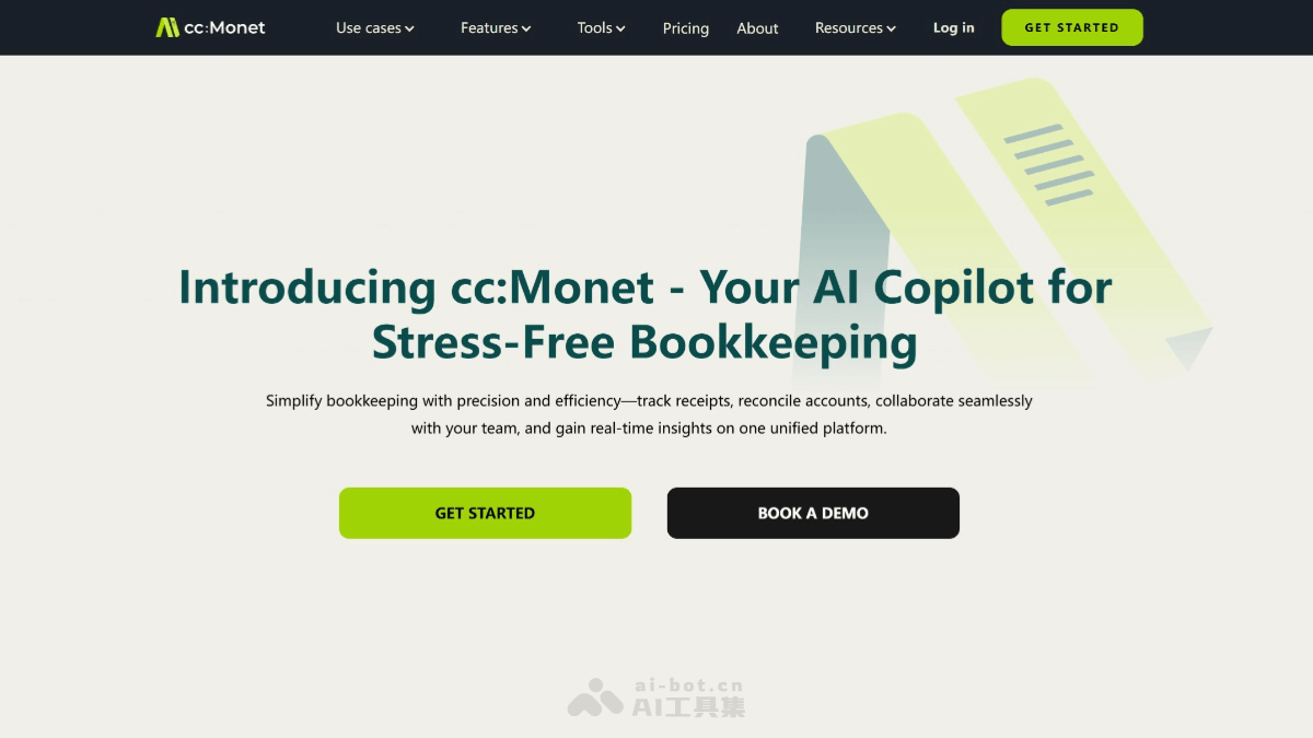 cc:Monet – AI财务助手，快速识别处理发票、员工费用申报和审批流程插图