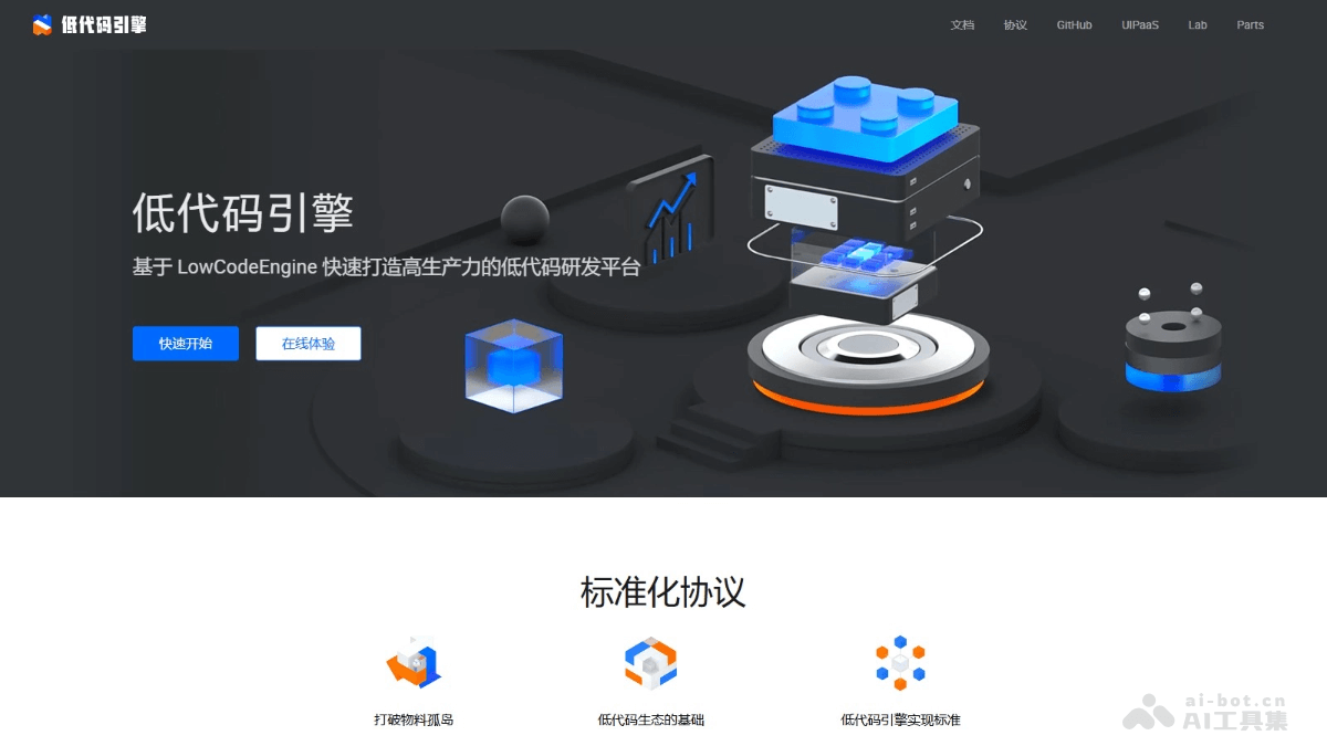 LowCodeEngine – 阿里开源的低代码开发框架插图