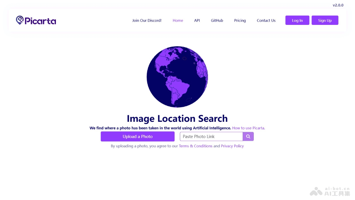 Picarta – AI图像识别工具，能分析定位照片的位置等信息插图