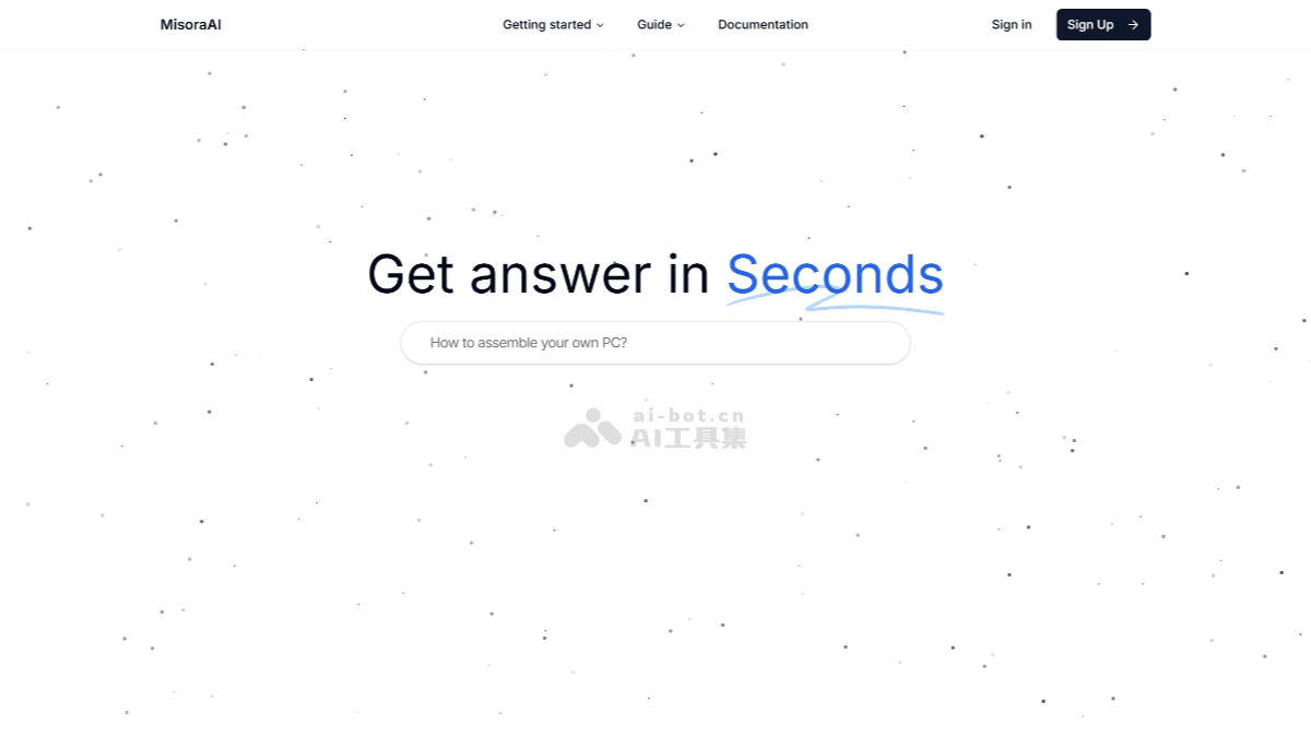 MisoraAI – AI 搜索引擎，能回答问题、分析图像、生成创意性的内容插图