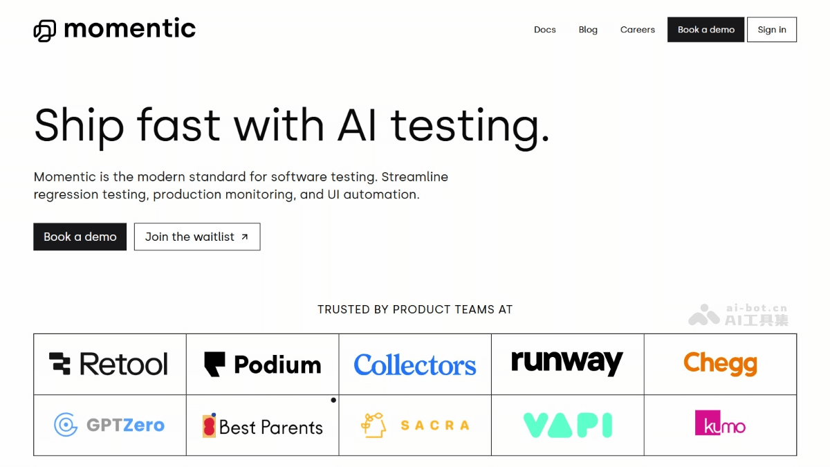Momentic – AI测试平台，低代码交互式创建和编辑测试用例插图