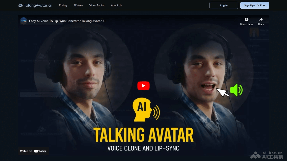 TalkingAvatar.ai – AI虚拟人物生成器,高度定制化生成多语言虚拟形象插图 TalkingAvatar.ai – AI虚拟人物生成器,高度定制化生成多语言虚拟形象插图