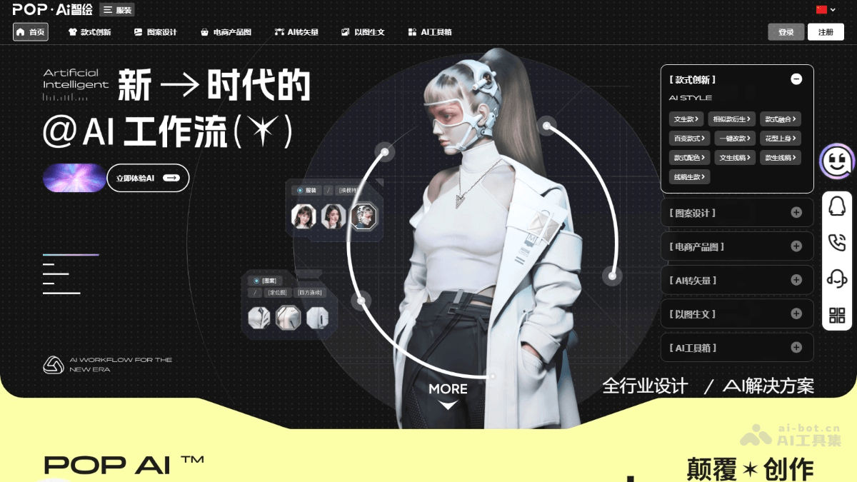 AI智绘 – AI服装设计工具，时尚设计行业的一站式解决方案插图