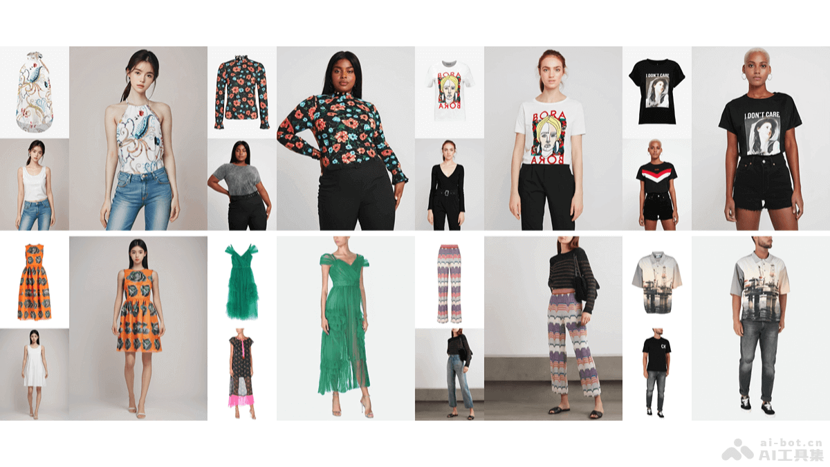 OOTDiffusion – 开源AI虚拟试衣工具，智能适配性别和体型自动调整衣物插图