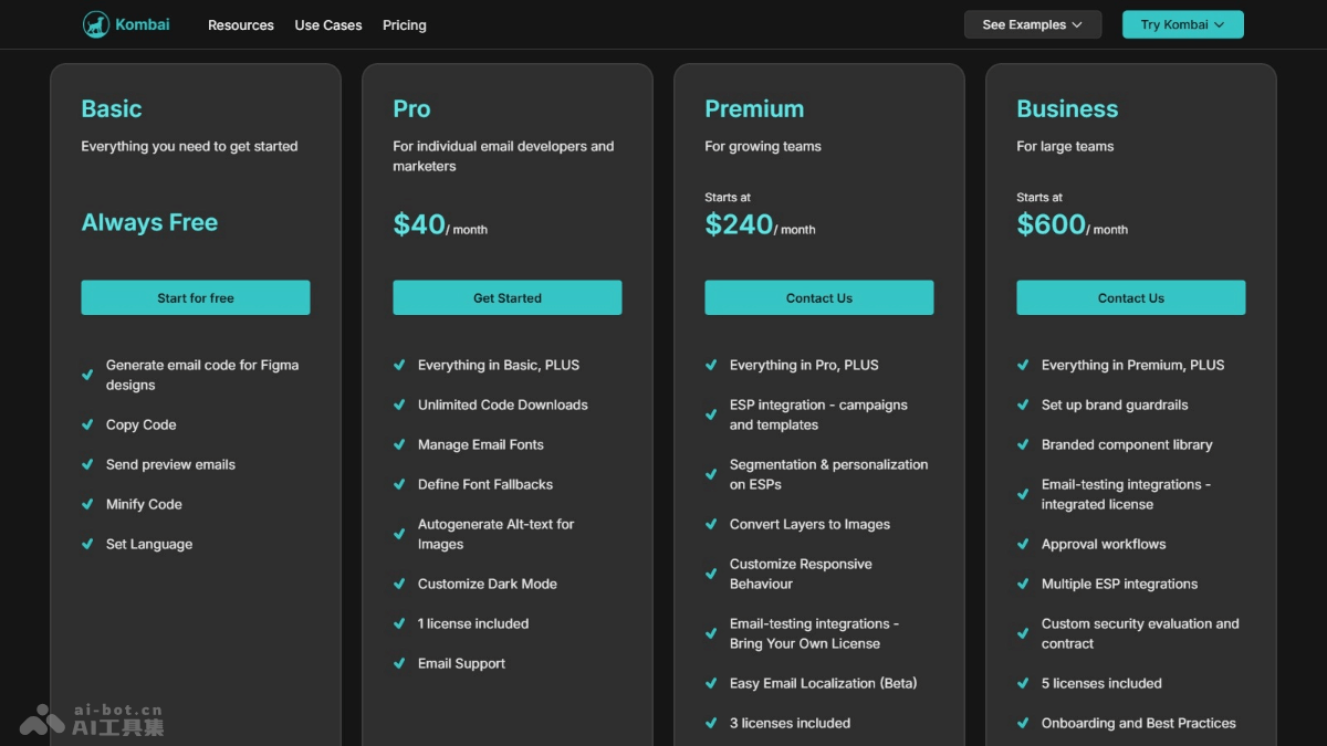 Kombai – AI代码生成工具，将设计文件自动生成高质量HTML、CSS、React组件代码插图1