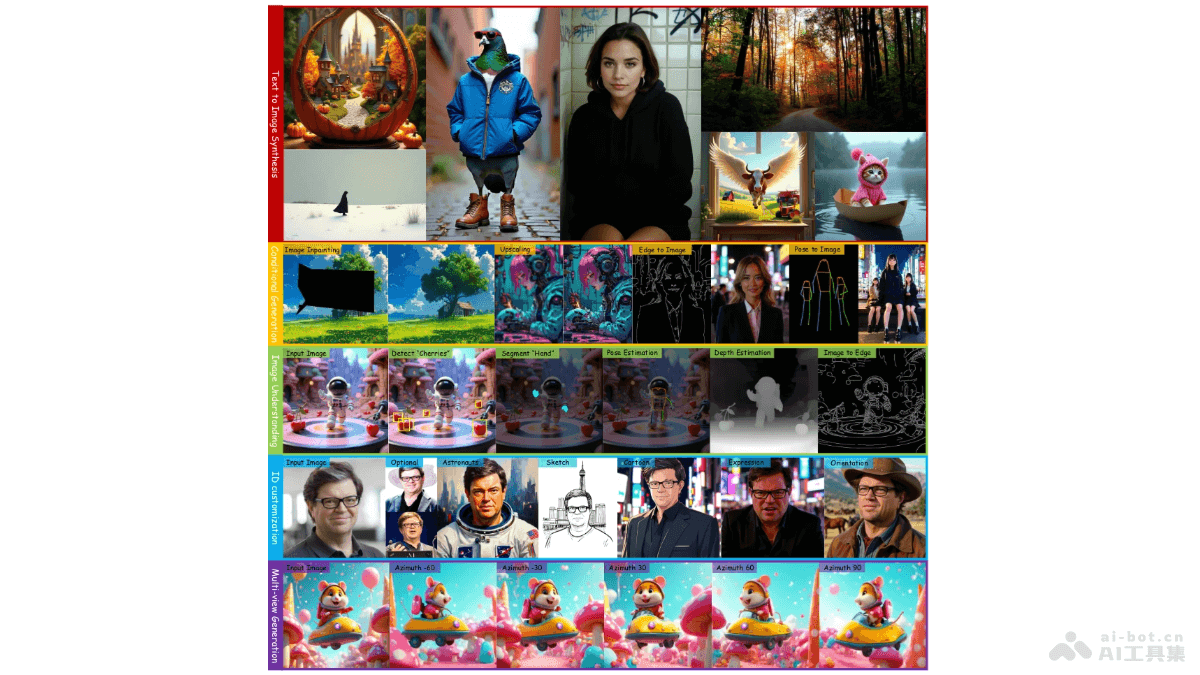 OneDiffusion – 无缝支持双向图像合成和理解的开源扩散模型插图