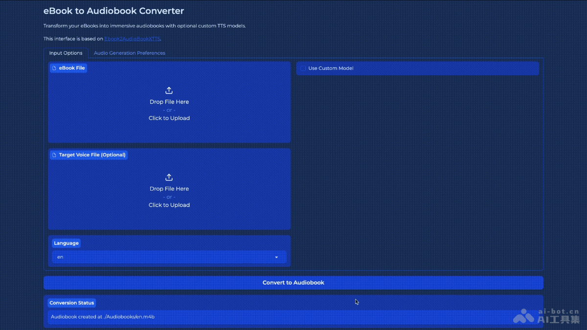ebook2audiobookXTTS – 开源电子书转有声书 AI 工具，支持16种语言插图