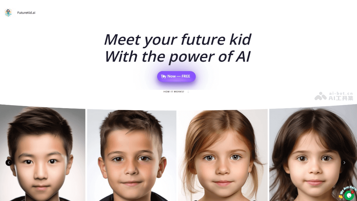 FutureKid – AI驱动的预测未来孩子长相应用插图