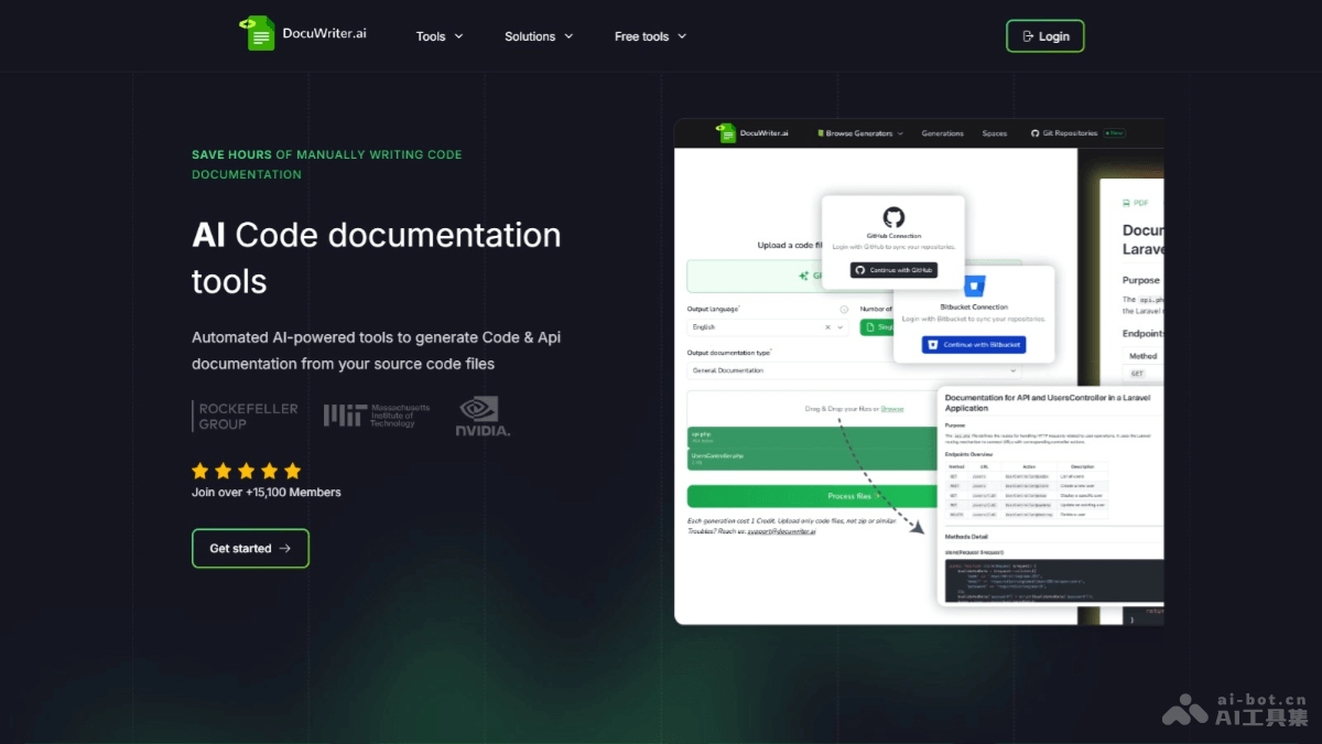 DocuWriter.ai – AI驱动的自动生成代码文档的工具插图