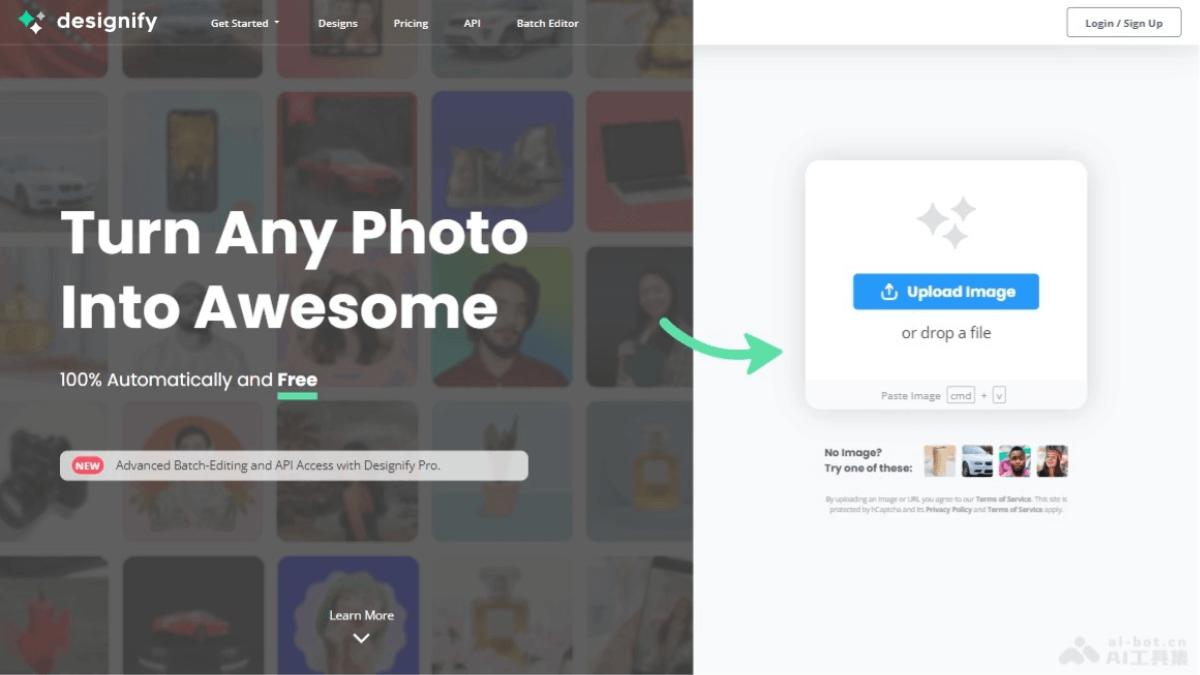 designify – 在线AI设计工具，自动进行设计编辑生成专业级视觉内容插图