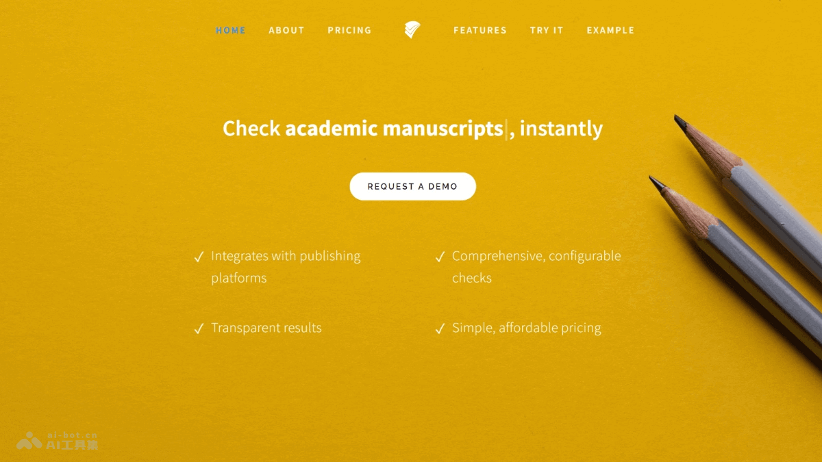 Penelope.ai – AI学术手稿检查工具，自动化检查确保手稿符合期刊要求插图