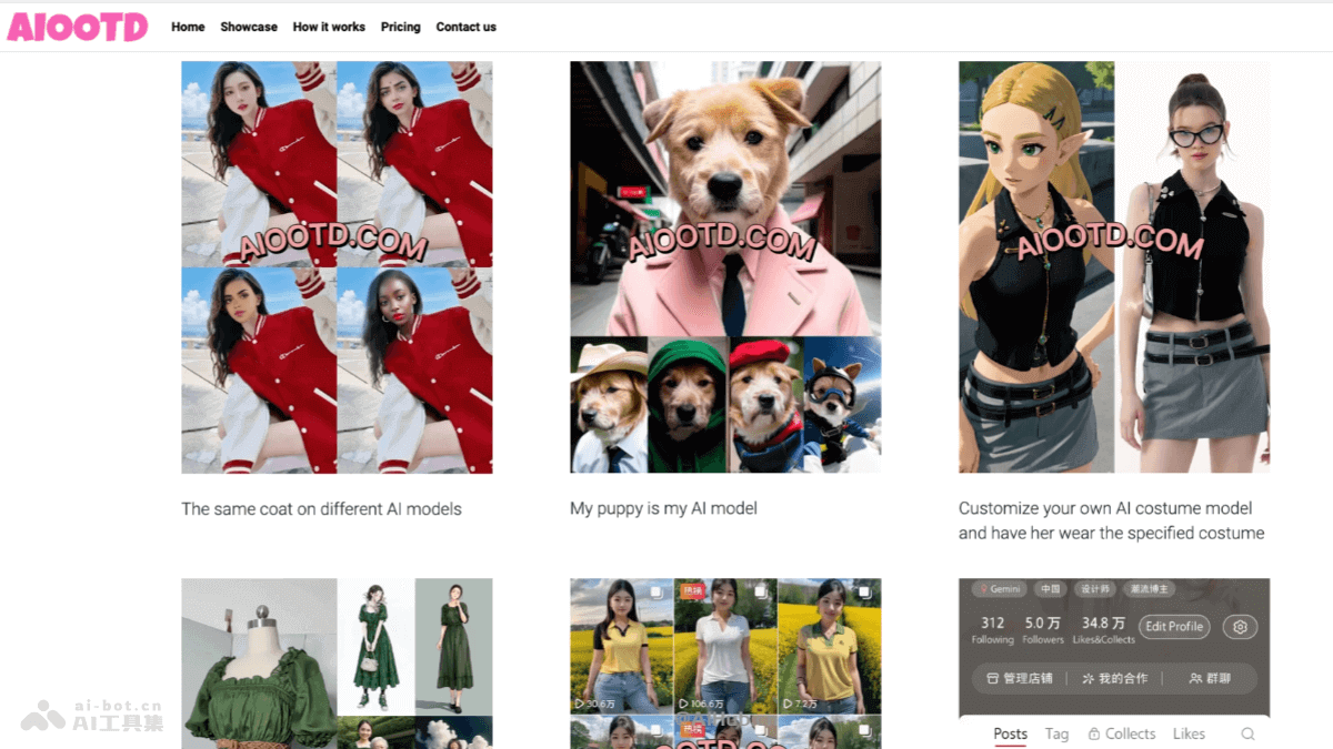 AIOOTD – AI时装生成平台，生成不同风格的AI时装图像插图