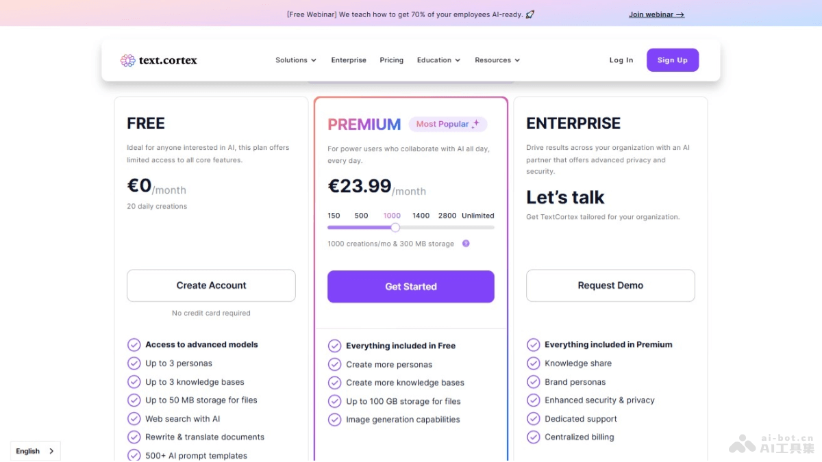 text.cortex – AI写作工具，辅助生成高质量复杂的文本任务插图1