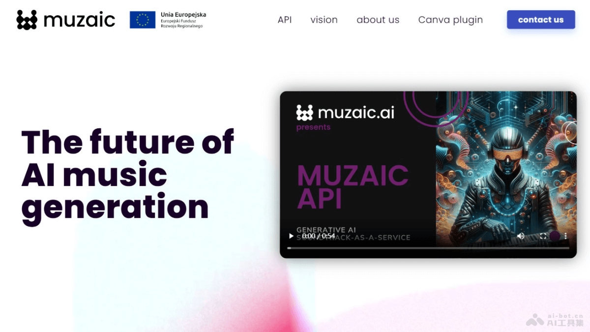 Muzaic – AI音乐生成平台，快速创建与视频内容匹配的定制音乐插图