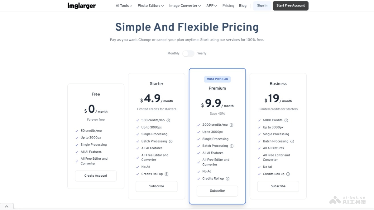 Imglarger – 在线AI图像处理工具，支持无损放大8倍图像尺寸插图1