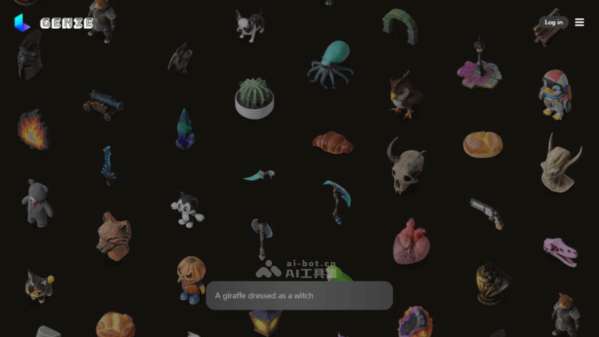 GENIE – Luma AI推出的3D模型生成工具插图