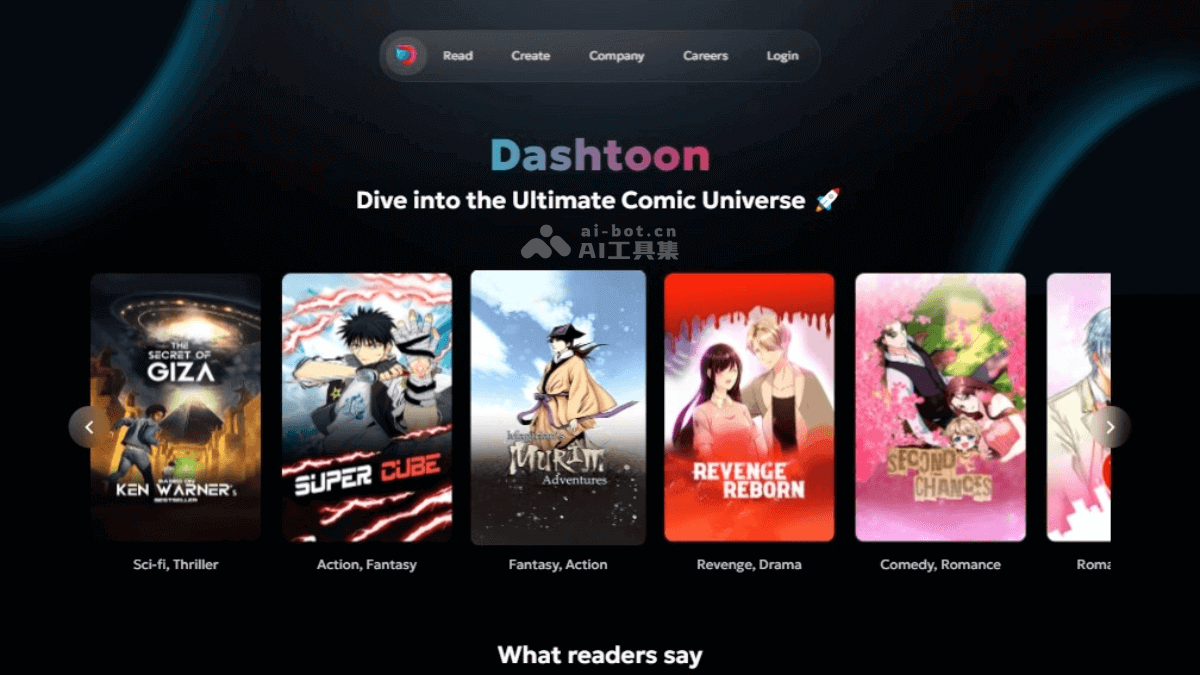 Dashtoon – AI漫画创作应用，确保角色人物形象高度一致插图